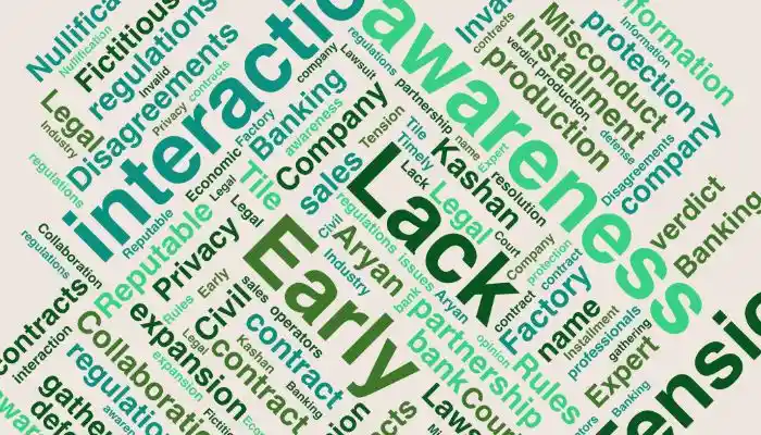 Lack of awareness, early interaction, tension