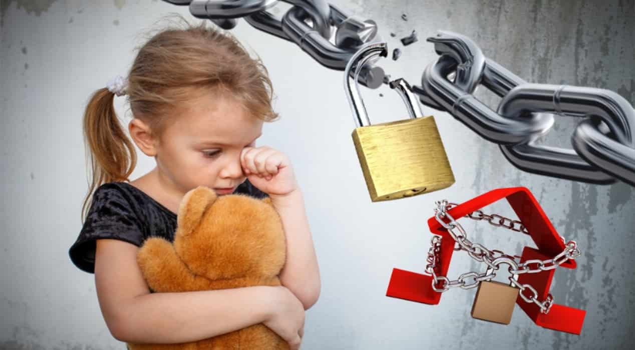 دل شکسته دختر، قفل بانک را شکست