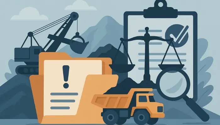 ثبت شکایت داخلی در دستگاههای ذیربط جهت احراز تخلف در بازگشت حقوق دولتی معادن