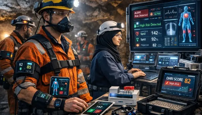 سامانه هوشمند پیش‌بینی و هشدار زودهنگام فروپاشی سلامت کارگران معدن مبتنی بر هوش مصنوعی